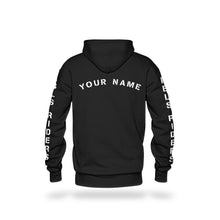 Load image into Gallery viewer, Hooded Sweatshirt Personalised Riders Branch Zipped Legion Scotland
