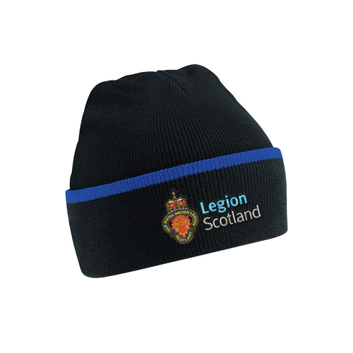 RBLS Embroidered Beanie | Black | Legion Scotland